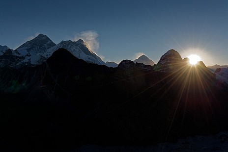 Die ersten Sonnenstrahlen